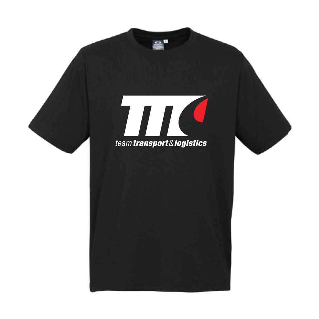 Black T-Shirt – Team Transport & Logistics Brisbane