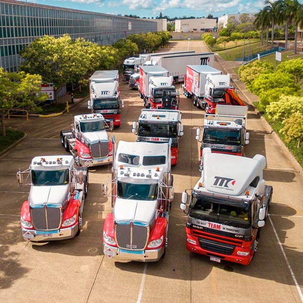 queensland’s transport and logistics specialists trucks
